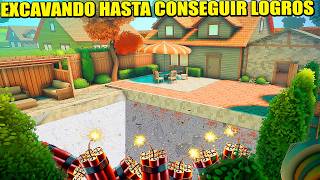 EXCAVANDO HASTA CONSEGUIR LOS LOGROS | A GAME ABOUT DIGGING A HOLE