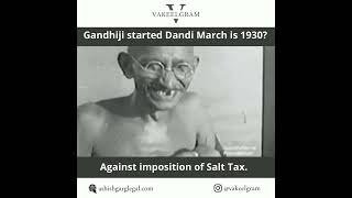 Dandi March by Gandhiji.