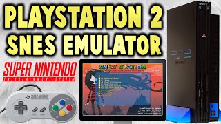 PS2 SNES Station Modded Version! (SNES Emulator!)