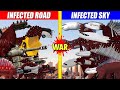 Infected Road vs Infected Sky Turf Wars | SPORE