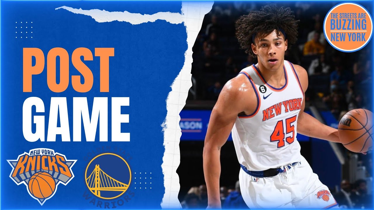 KNICKS LOSE TO WARRIORS Slow Start And Defense Costs New York, Rose And ...