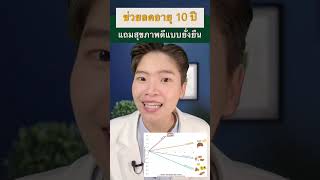 ช่วยลดอายุ 10 ปีแถมสุขภาพดีแบบยั่งยืน #ชะลอวัย #รักสุขภาพ #ไม่ใช้ยา #Selfhealingbyหมอเฟิร์น