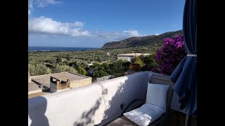 LH-388 AMAZING RENOVATED 3 BEDROOM STONE HOUSE WITH COURTYARD, TERRACE AND SEA VIEW FOR SALE, CRETE