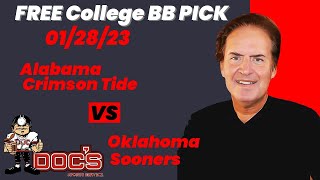 College Basketball Pick - Alabama vs Oklahoma Prediction, 1/28/2023 Best Bets, Odds & Betting Tips