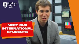 Middlesex University International Student - BA TV production - Ryan from United States