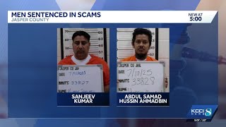 Scammers sentenced for exploiting Iowa senior citizen in Jasper County