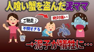 【2ch修羅場スレ】ヤシガニを救助したイッチ家→泥ママがヤシガニを盗んでしまう→泥子の指が…【2ch修羅場スレ・ゆっくり解説】