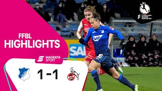TSG Hoffenheim - 1. FC Köln | Highlights FLYERALARM Frauen-Bundesliga 21/22