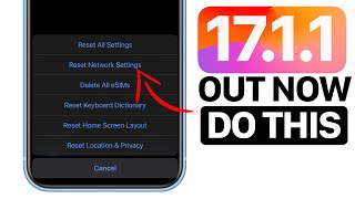 iOS 17.1.1 is OUT - Do This IMMEDIATELY After You Update!