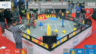 1010N VEX ITZ Worlds Match 2 (Q-45) 1010N \u0026 8861C VS 507D \u0026 8086A