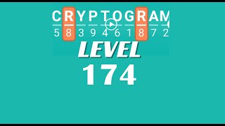 Cryptogram Level 174 Answers ✅ | Go Answer