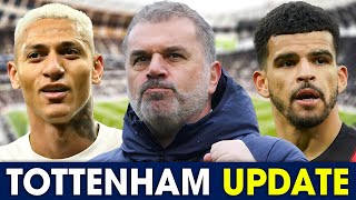 Ange Wants Early Signings • Richarlison Wants To Stay • Spurs Debating Solanke [TOTTENHAM UPDATE]