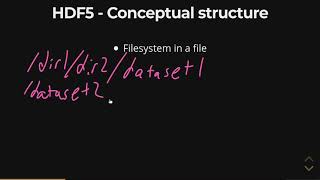 HDF5 - Structure