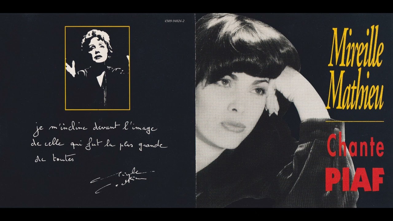 Mireille Mathieu — Chante Piaf [full Album] - YouTube