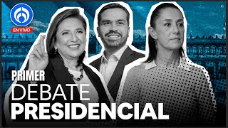 EN VIVO | Primer debate presidencial entre Sheinbaum, Xóchitl y Máynez
