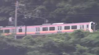 【FullHD 60p】JR東日本上越線E129系　ループ線を超えて湯檜曽駅到着