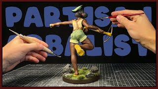 I sculpted a Crossbow Scout | Polymer Clay Fantasy Figure