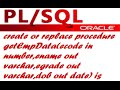 Using Out Parameter in plsql procedure to return multiple values.