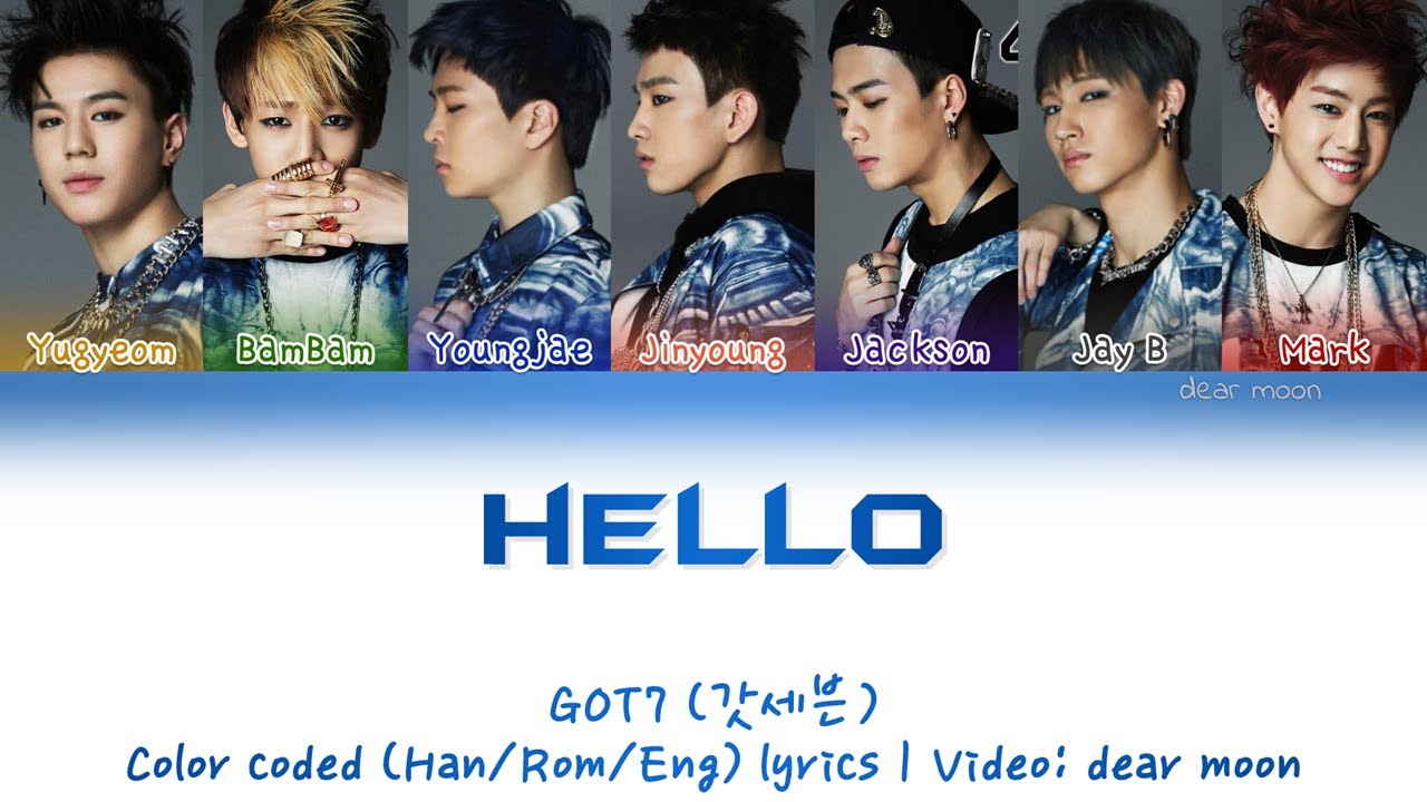 GOT7 (갓세븐) - Hello (여보세요) (Color Coded Han/Rom/Eng Lyrics) - YouTube