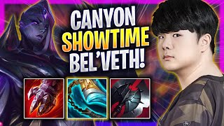 CANYON SHOWTIME WITH BEL'VETH! - GEN Canyon Plays Bel'veth JUNGLE vs Lillia! | Bootcamp 2024