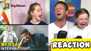 MERSAL INTERVAL FIGHT SCENE REACTION | Thalapathy Vijay | #BigAReact