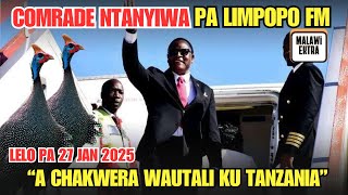 Pa Limpopo Fm Ndi Comrade Ntanyiwa Lelo Pa 27 Jan 2025 \