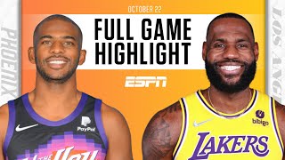 Phoenix Suns vs. Los Angeles Lakers: Full Highlights