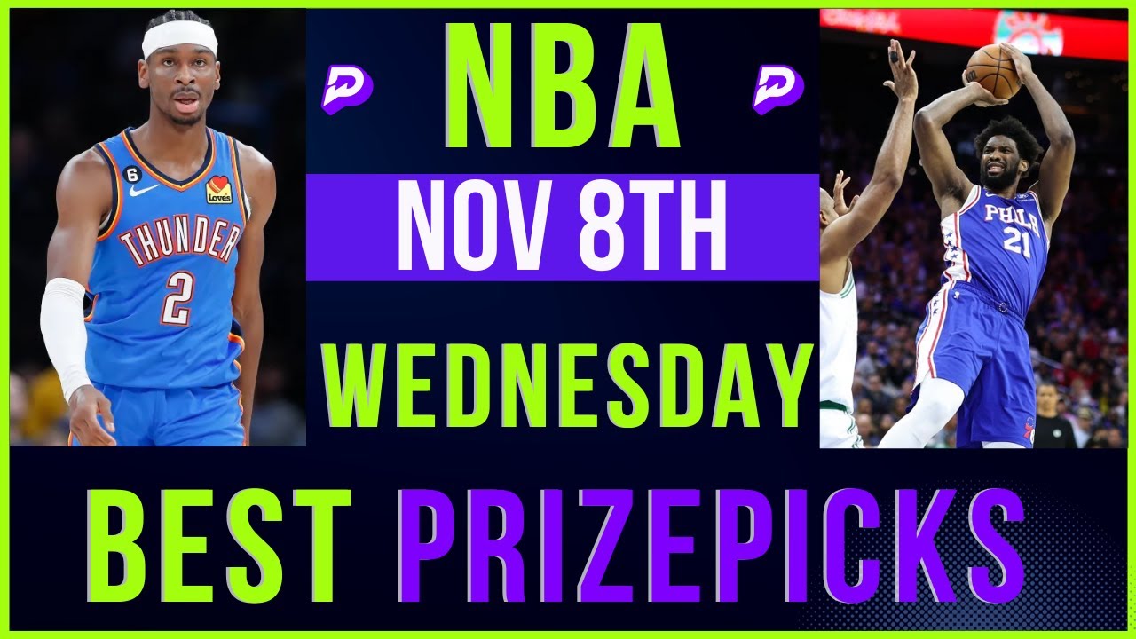 4 NBA PRIZEPICKS PLAYS | NBA PROP PICKS 11/8/2023 | BEST BETS - YouTube