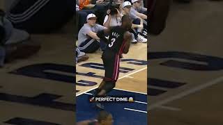 Dwyane Wade with the FULL-COURT dime to LeBron James - The Best Coffee #Shorts #NBA