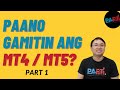 Paano gamitin ang Metatrader 4 at 5 (Part 1) - Introduksyon