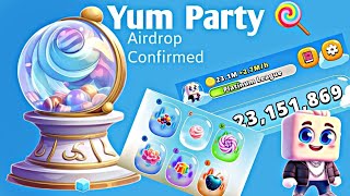 New Airdrop - Yum Party Complete Guide On How To Farm It