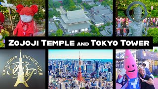 What is it like to visit Zojoji Temple and Tokyo Tower in Tokyo Japan? | Our experience