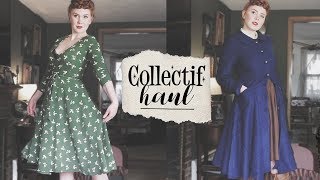 Vintage Reproduction Try-On Haul! || Collectif Clothing