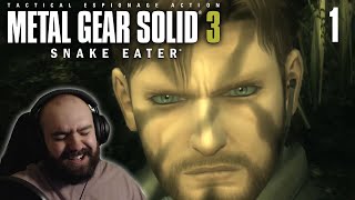 I Love This Game!! It's Time to Get Naked, Snake. Metal Gear Solid 3 | Blind Playthrough [Part 1]