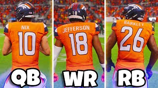 I Built Bo Nix A Super Team!