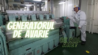 GENERATORUL DE AVARIE | GENERATOR DE CURENT