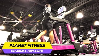 Planet Fitness Treadmill (HOW TO USE IT / TREADMILL WORKOUTS!)