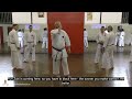 sensei bakkies laubscher explaining goju ryu karate