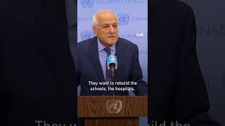 Palestinian UN envoy: ‘Our country and our home is the Gaza Strip’