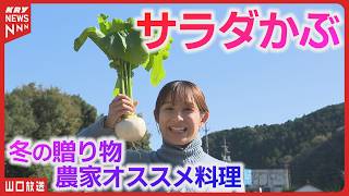 『サラダかぶ』旬の甘さ！生で食べる美味しさ・簡単レシピも／山口県美祢市