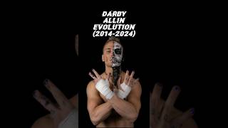 Darby Allin Evolution (2014-2024) #shorts #aew #allelitewrestling #wrestling #darby #darbyallin