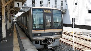 JR西日本 学研都市線(片町線)・東西線経由 快速 （207系運行） 超広角車窓 進行左側 木津～塚口