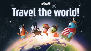 Travel The World Song | Spookiz | Cartoons for Kids