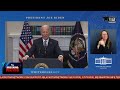 President Biden Delivers Remarks on the Continued Response Efforts to Hurricane Helene