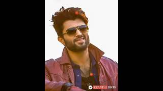 #Vijay Devarakonda# Attitude Whatsapp Status With #Arjun Reddy# Mass Bgm