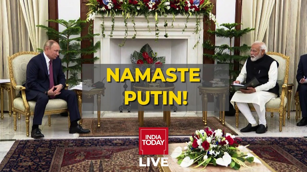 Vladimir Putin Visits India LIVE | PM Modi-Vladimir Putin Bilateral ...