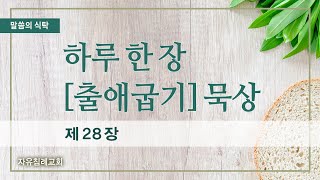 말씀의 식탁 | 출애굽기 제28장 [하루 한 장 출애굽기 묵상] 한글킹제임스성경 (2024.5.25.) | 자유침례교회 김기준 목사