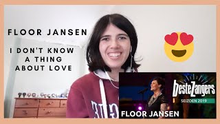 REACTION: Floor Jansen - I don't know a thing about love | Beste Zangers 2019