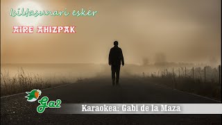 Isiltasunari esker (Aire ahizpak)