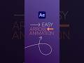 The Easiest Way to Animate Arrows in After Effects! #aftereffects #motiongraphics #animation